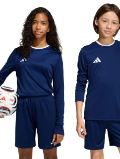 Adidas Entrada 26 dětské tričko s dlouhým rukávem tmavě modré KF5877