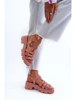 Vonné Dámské Sandály ZAXY NN285038 Špinavě Růžové