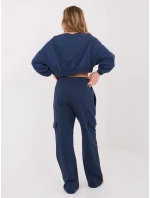 Kalhoty WT SP A1275.02P námořnická modř Kalhoty WT SP A1275.02P námořnická modř