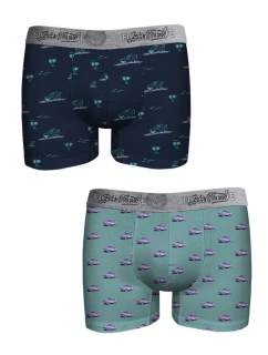 Pánské boxerky John Frank JF2BEF38 2pack