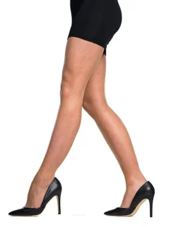 Lesklé punčochové kalhoty FASCINATION 15 DEN - BELLINDA - amber