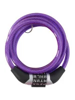 Spirálový zámek na kolo Dunlop, šifra 0,6x120 cm 1042688