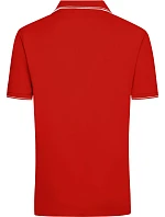 Daiber JN 986 Pánské piqué polo 02.0986 tomato/white Daiber JN 986 Pánské piqué polo 02.0986 tomato/white