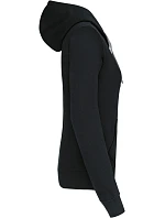 Kariban K 465 Dámská mikina s kontrastní kapucí 20.K465 black/fine grey