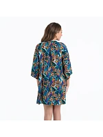 Plážové šaty Anita Manihi 8674 Lagoon: Tropická elegance s leopardím šarmem Plážové šaty Anita Manihi 8674 Lagoon: Tropická elegance s leopardím šarmem