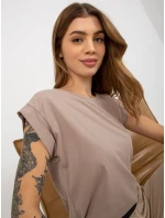 Tričko RV TS 4833.22X tmavě lila