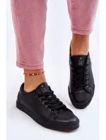 Dámské klasické kožené tenisky Černé Misima Dámské klasické kožené tenisky Černé Misima