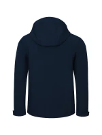 Trail softshellová bunda pánská námořní modrá