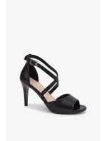 Sandály na podpatku  model 211369 Step in style