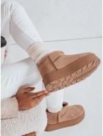 Dámské sněhule na platformě béžové FashionStreet ZY1047 Dámské sněhule na platformě béžové FashionStreet ZY1047