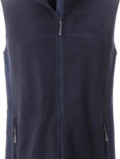 Daiber JN 856 Pánská pracovní fleecová vesta - Strong 02.0856 navy/navy