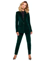 Sametové sako s knoflíkem M643 - Moe Sametové sako s knoflíkem M643 - Moe