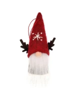 VÁNOČNÍ DEKORAČNÍ PŘÍVĚSEK 9CM ČERVENÝ MICKEY