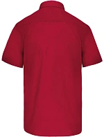 Kariban K 551 Popelínová košile "Ace" s krátkým rukávem 20.K551 classic red Kariban K 551 Popelínová košile "Ace" s krátkým rukávem 20.K551 classic red