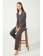 Vamp - Puntíkované pyžamo s knoflíky 21052 - Vamp Vamp - Puntíkované pyžamo s knoflíky 21052 - Vamp