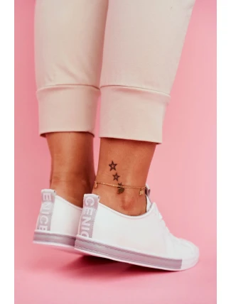 Dámské Tenisky Klasické Šedé Ville