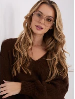 Šaty IN SK 5962.22 tmavě hnědé