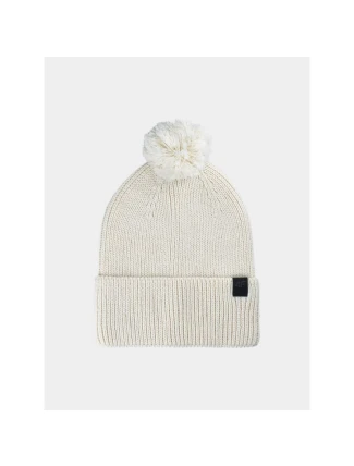 Unisex zimní čepice s bambulí 4F 4FWAW24ACAPU472-11S