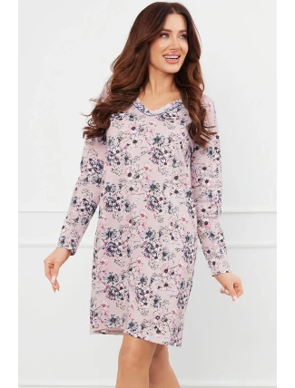 Italian Fashion Toliana long barva:print/pink