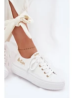 Platformové tenisky Lee Cooper LCW-26-44-4482 Bílé