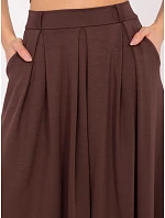 Sukně RV SD A1240.22P tmavě hnědá