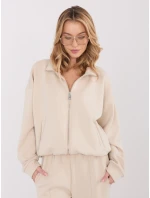 Mikina SM BL A1562.33 světle béžová