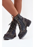 Šněrovací vyšší model 219247 Step in style