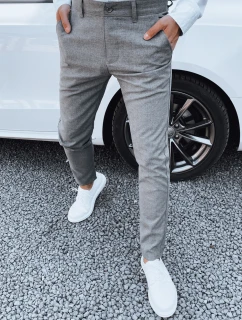 FashionStreet pánské tmavě šedé kalhoty UX4394