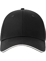 Atlantis Headwear Sport Sandwich-S 6 panelová sandwich kšiltovka 33.0275 black