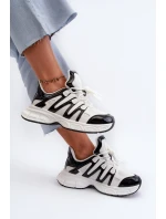 Dámské tenisky na masivní podrážce bílé Ellerai