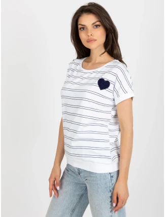 Halenka RV BZ 8619.94 bílá a tmavě modrá