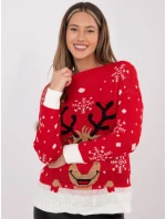 Jumper MI SW 0212.89 červený Jumper MI SW 0212.89 červený