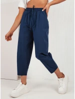 Dámské kalhoty BALLOON FANTASY navy blue FashionStreet UY1667 Dámské kalhoty BALLOON FANTASY navy blue FashionStreet UY1667