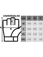 UNIVERZÁLNÍ FITNESS RUKAVICE R.XL ENERO FIT