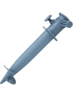 PARASOLOVÁ PODLOŽKA 30x17x6 cm MODRÁ