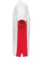 Kariban K 232 2-barevné piqué polo "Flag" 20.K232 white/red Kariban K 232 2-barevné piqué polo "Flag" 20.K232 white/red