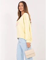 RV BL mikina A1218.11P světle žlutá