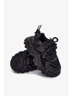 Dětské sportovní sneakers Tilvianea – černé