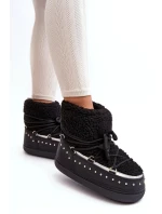 Dámské sněhule model 188648 Černá - SEASTAR Dámské sněhule model 188648 Černá - SEASTAR