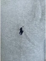 Pánské tričko dlouhým rukávem 714687799003 šedé - Ralph Lauren Pánské tričko dlouhým rukávem 714687799003 šedé - Ralph Lauren