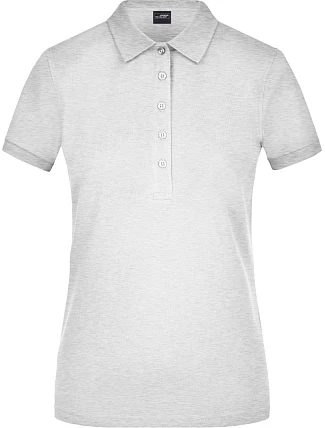Daiber JN 709 Dámské elastické piqué polo 02.0709 grey heather Daiber JN 709 Dámské elastické piqué polo 02.0709 grey heather