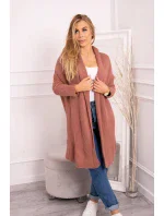 Svetr s netopýřími rukávy tmavě růžový Svetr s netopýřími rukávy tmavě růžový