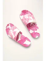 Plážové pantofle E02Z12BB00F-PU28 růžovobílá - Guess Plážové pantofle E02Z12BB00F-PU28 růžovobílá - Guess