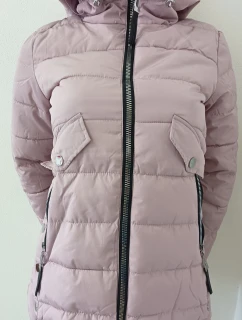 Dámská prošívaná bunda s kapucí BH-1744 (ty0116) - Forever