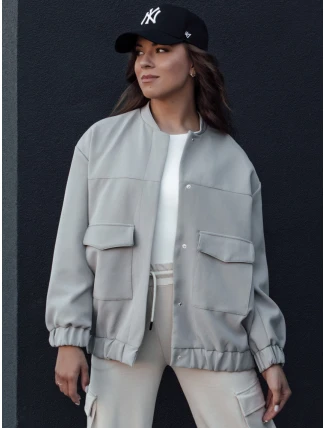 Dámská bunda QUESI šedá FashionStreet TY4474