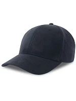 Atlantis Headwear Fam-S 6 Panelová čepice semišového vzhledu 33.0271 navy