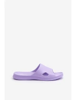 Klasické Dámské Žabky Fialové Juniria