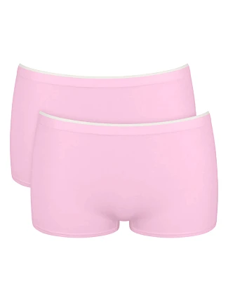 Dámské kalhotky GO Sense Short 2P - PINK - růžové 1588 - SLOGGI