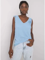 Dámský top DHJ TP 13317.25P světle modrá Dámský top DHJ TP 13317.25P světle modrá