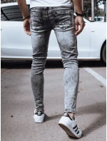Pánské černé džínové kalhoty FashionStreet UX4358